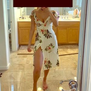 Topshop tropical wrap dress - 4